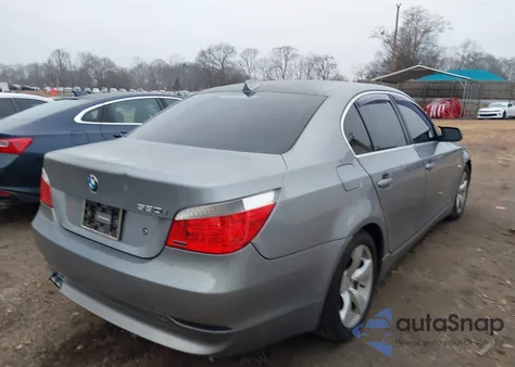 2004 BMW 530I из США, поврежденный, VIN WBANA73574B804693